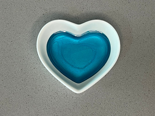 Jewelry Heart Ice Blue